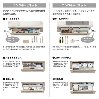 ツールポケット+スライドボックス